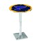 Holland Bar Stool Co 42" Chrome St Louis Blues Pub Table L217C4228STLBlu - alternate 1